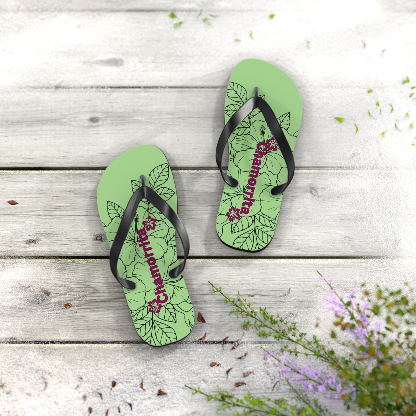 Chamorrita Flip Flops Zories Hafa Adai Guam Saipan Tinian CNMI - Marianas Shop