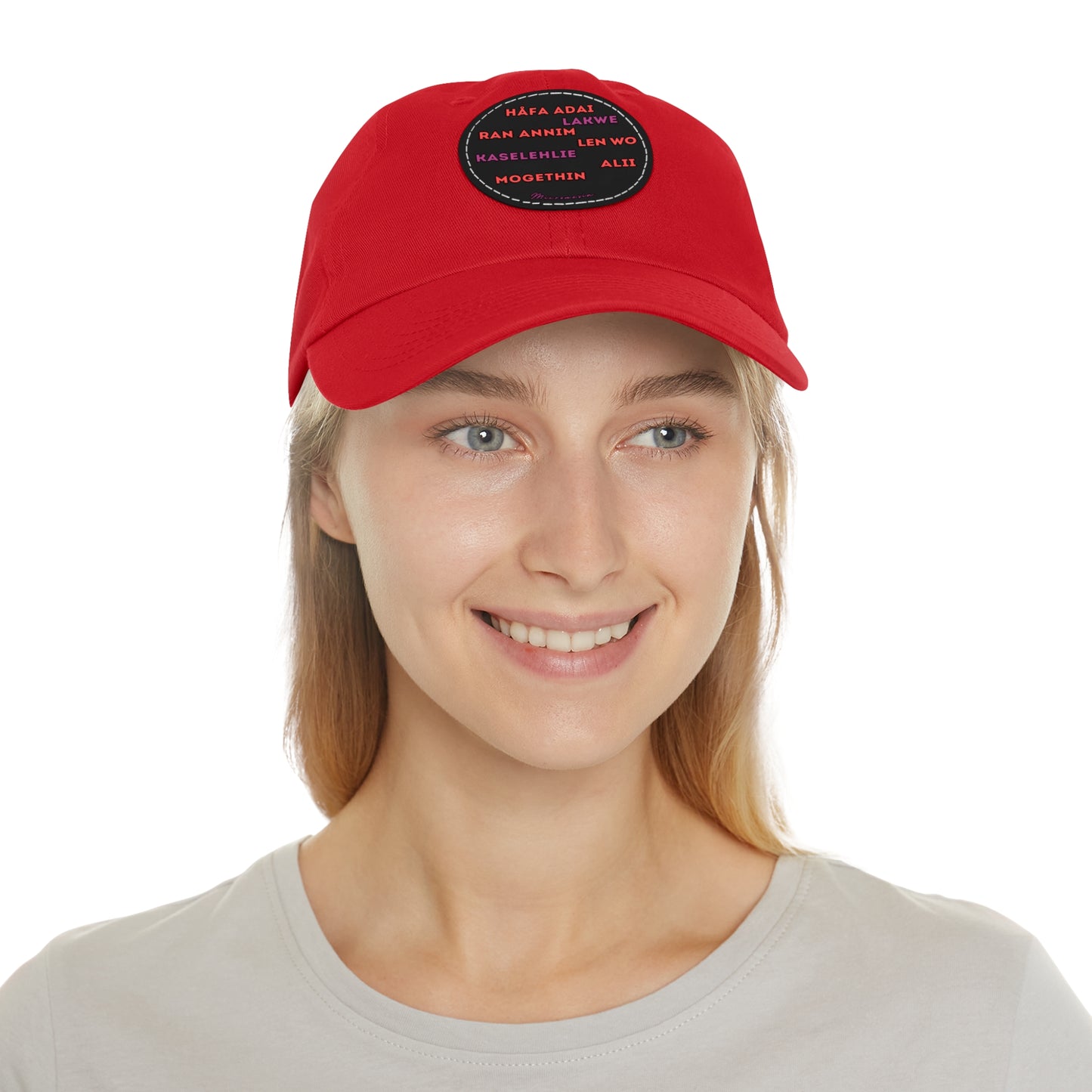 Hello Håfa Adai Micronesia Hat Ran annim Lakwe Len wo Kaselehlie Mogethin Alii CNMI Guam Kosrae Palau Marshals Yap Chuuk Pohnpei Round Cap - Marianas Shop