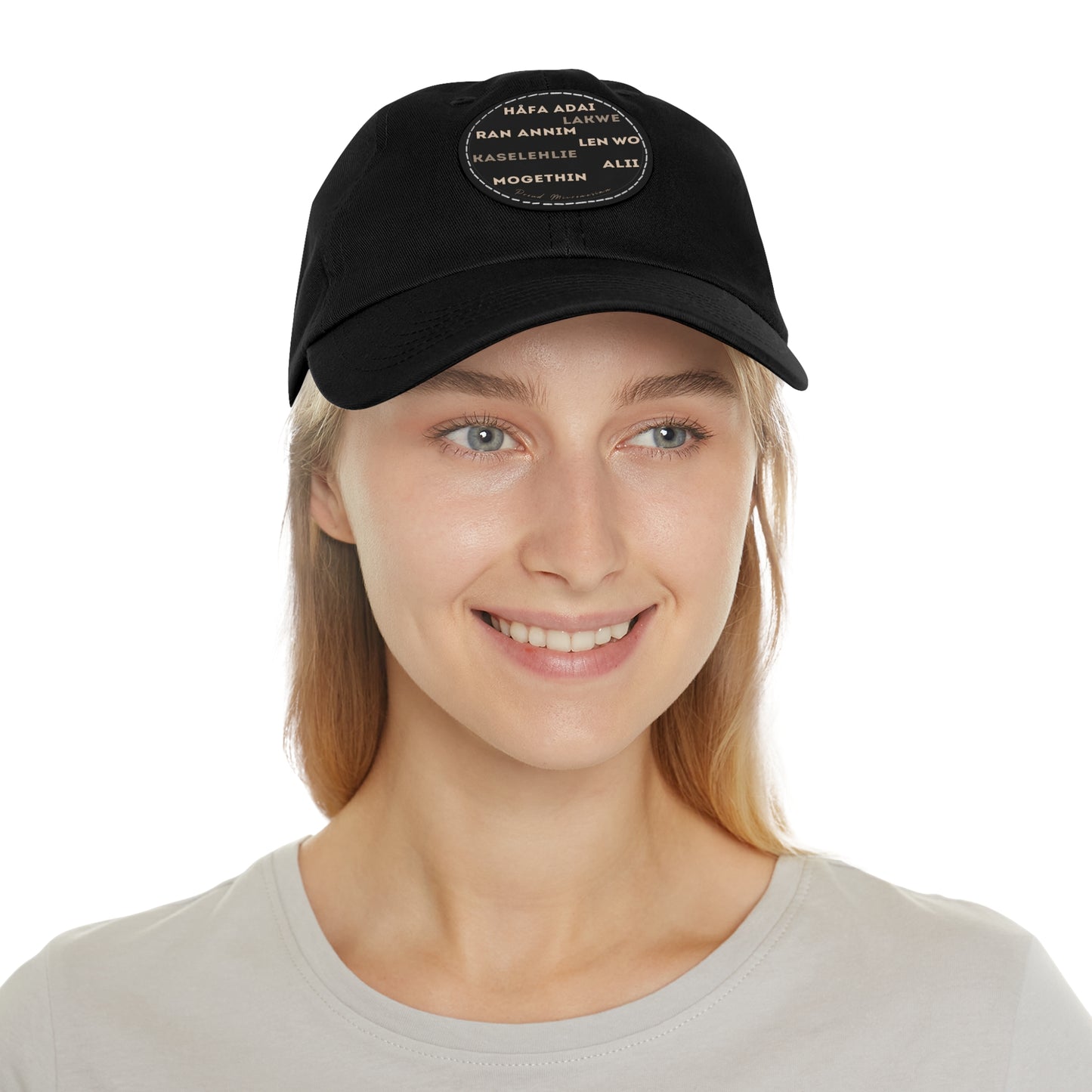 Hello Håfa Adai Micronesia Hat Ran annim Lakwe Len wo Kaselehlie Mogethin Alii CNMI Guam Kosrae Palau Marshals Yap Chuuk Pohnpei Round Cap - Marianas Shop