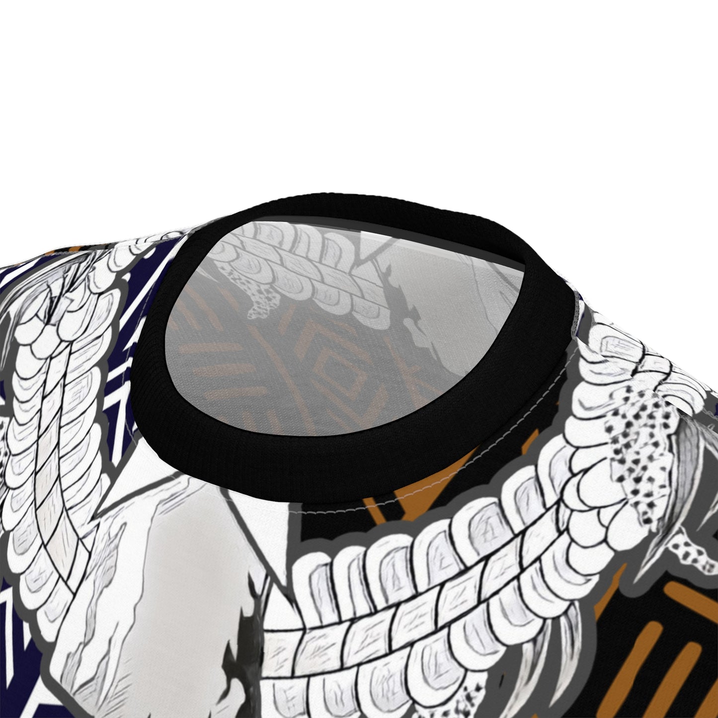 CNMI Seal on Tribal Print T-Shirt - Marianas Shop