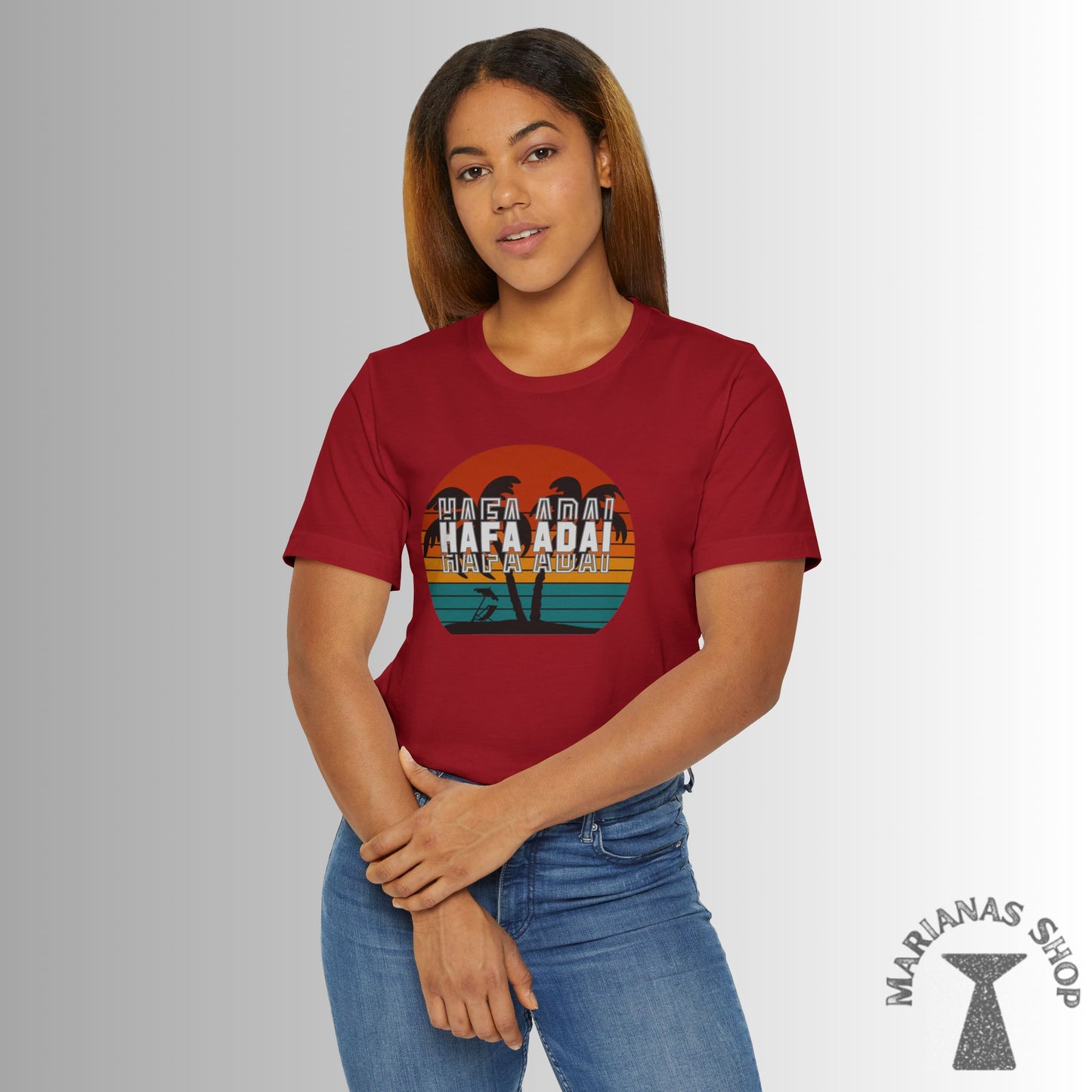 Hafa Adai Guam Marianas Shirt Guamanian Chamorro T-shirt Saipan Tinian Rota CNMI Tshirt - Marianas Shop