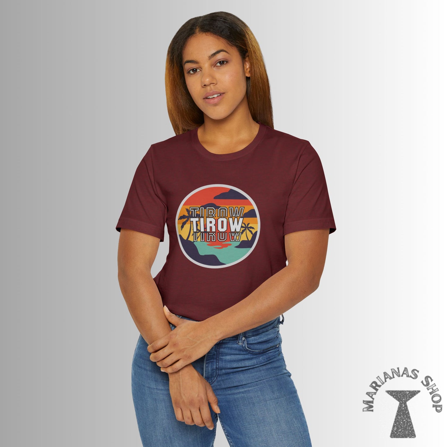 Tirow Marianas Shirt Carolinian T-shirt Saipan Tinian Rota CNMI Tshirt - Marianas Shop