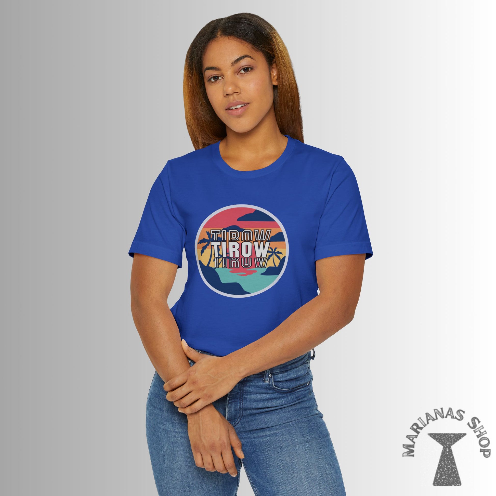 Tirow Marianas Shirt Carolinian T-shirt Saipan Tinian Rota CNMI Tshirt - Marianas Shop