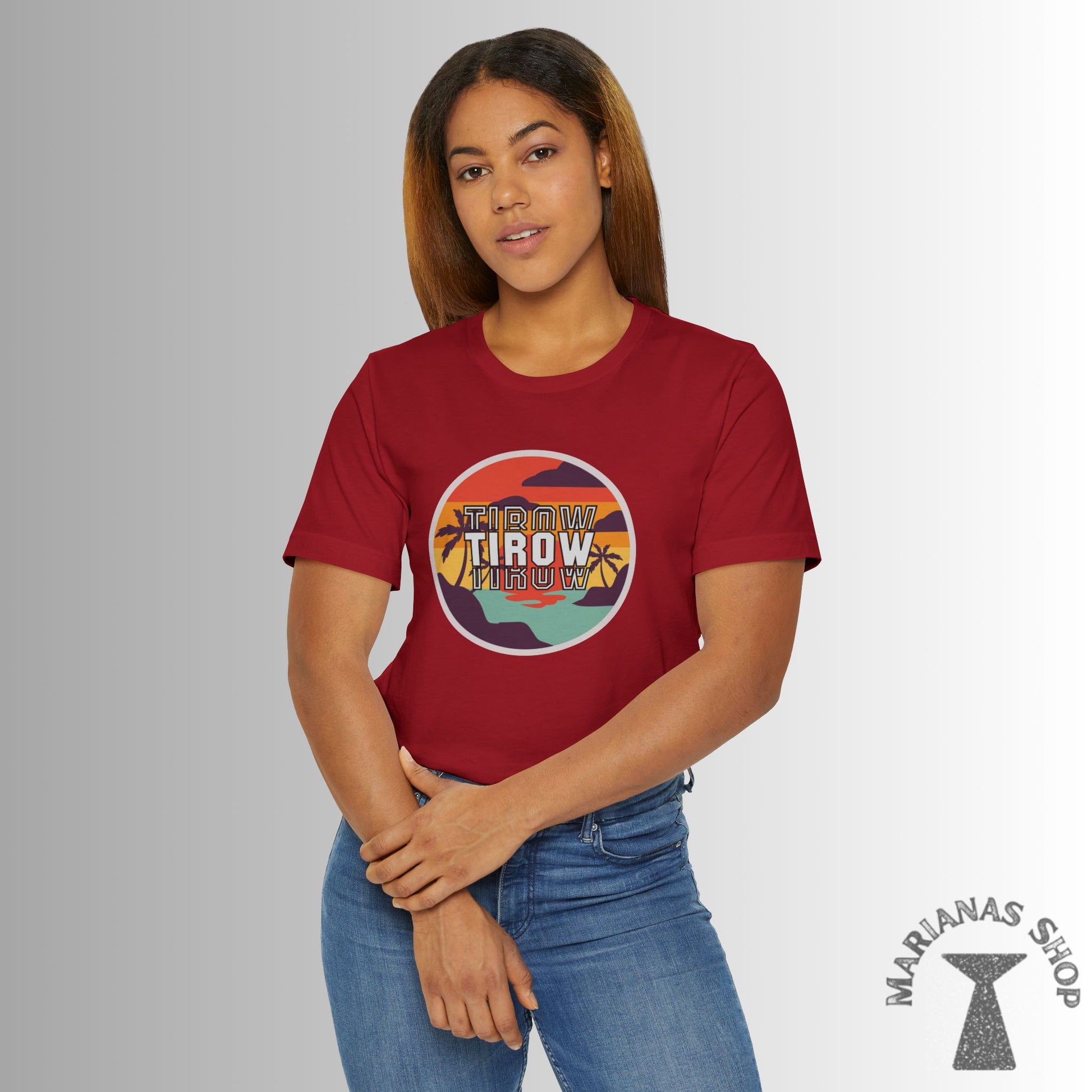 Tirow Marianas Shirt Carolinian T-shirt Saipan Tinian Rota CNMI Tshirt - Marianas Shop