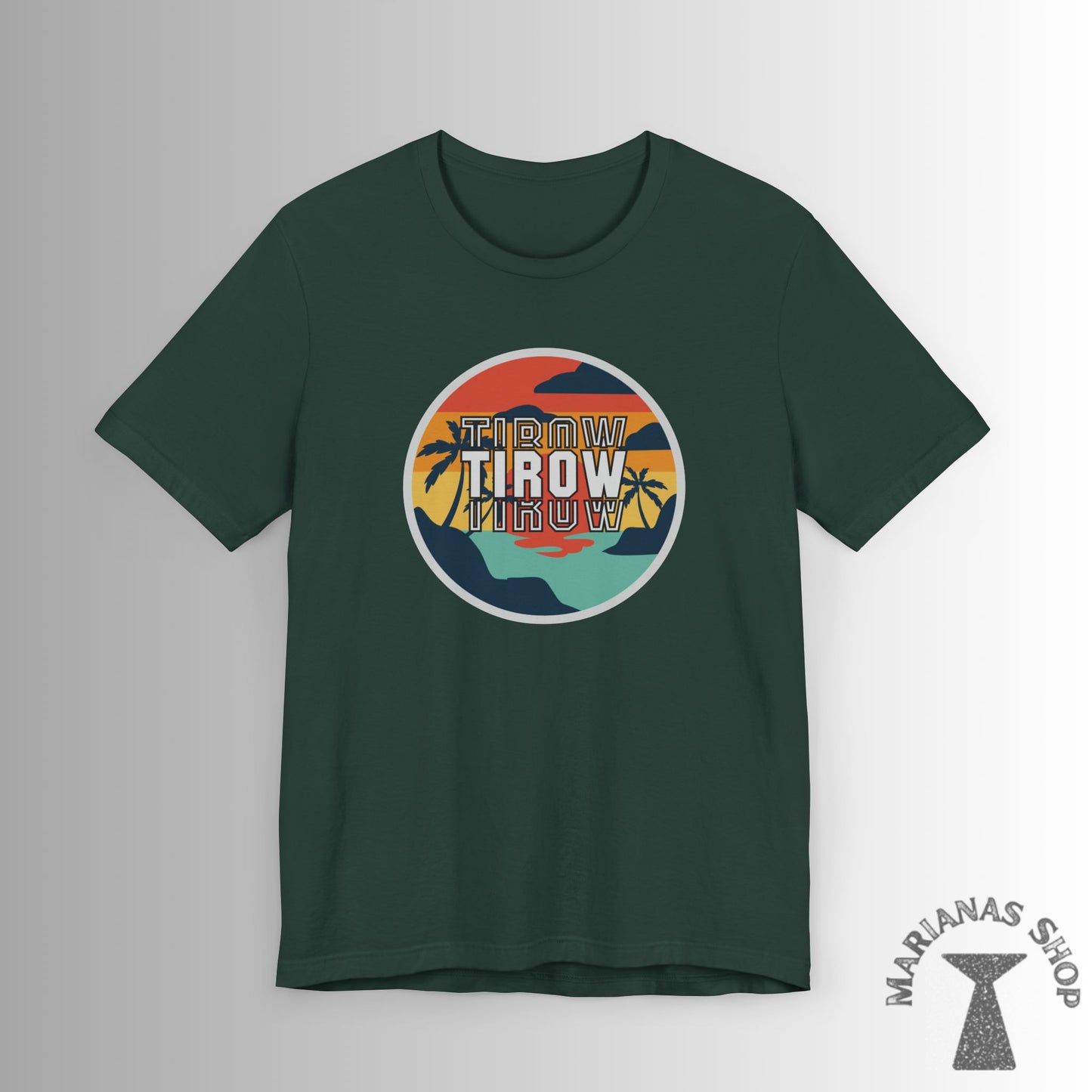 Tirow Marianas Shirt Carolinian T-shirt Saipan Tinian Rota CNMI Tshirt - Marianas Shop