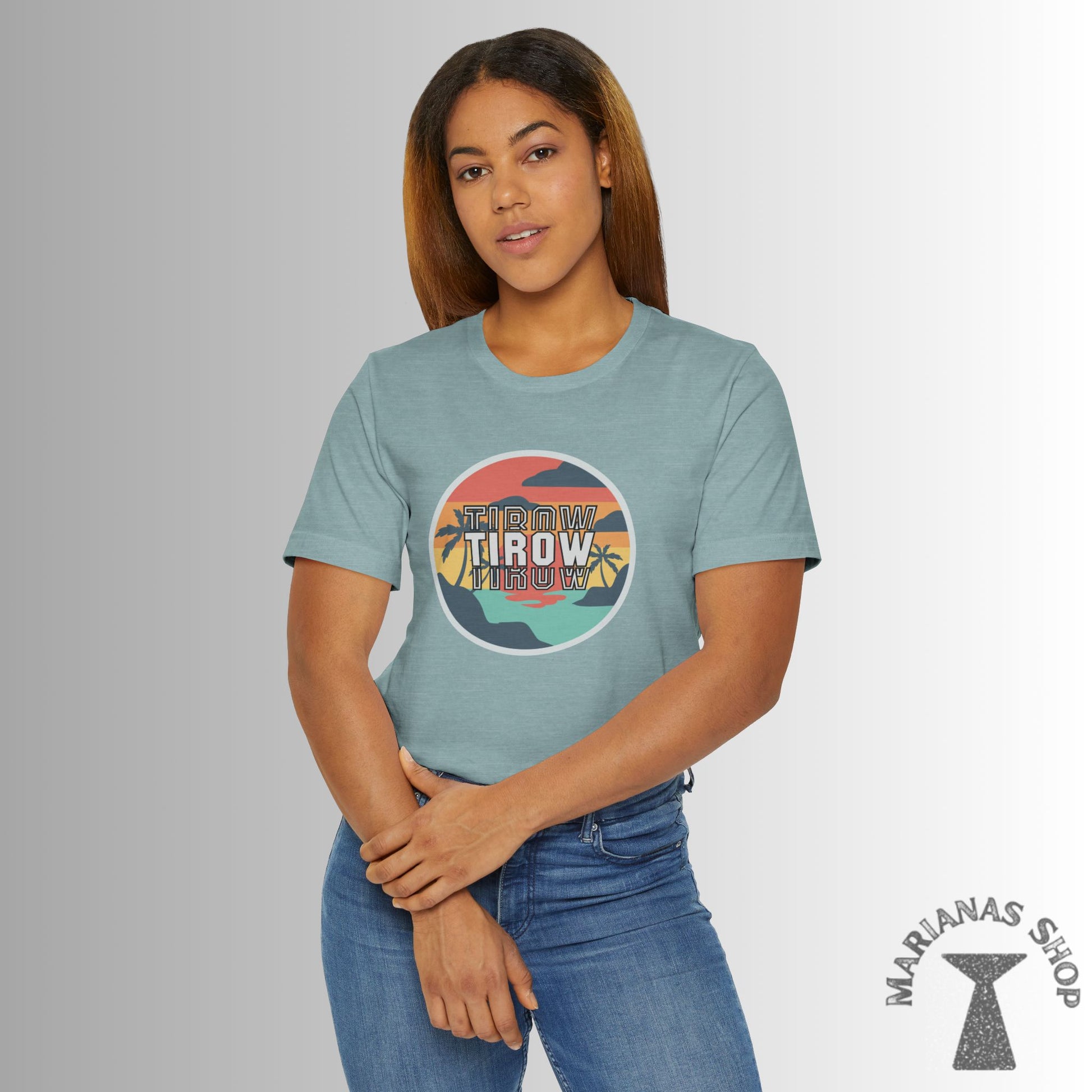 Tirow Marianas Shirt Carolinian T-shirt Saipan Tinian Rota CNMI Tshirt - Marianas Shop
