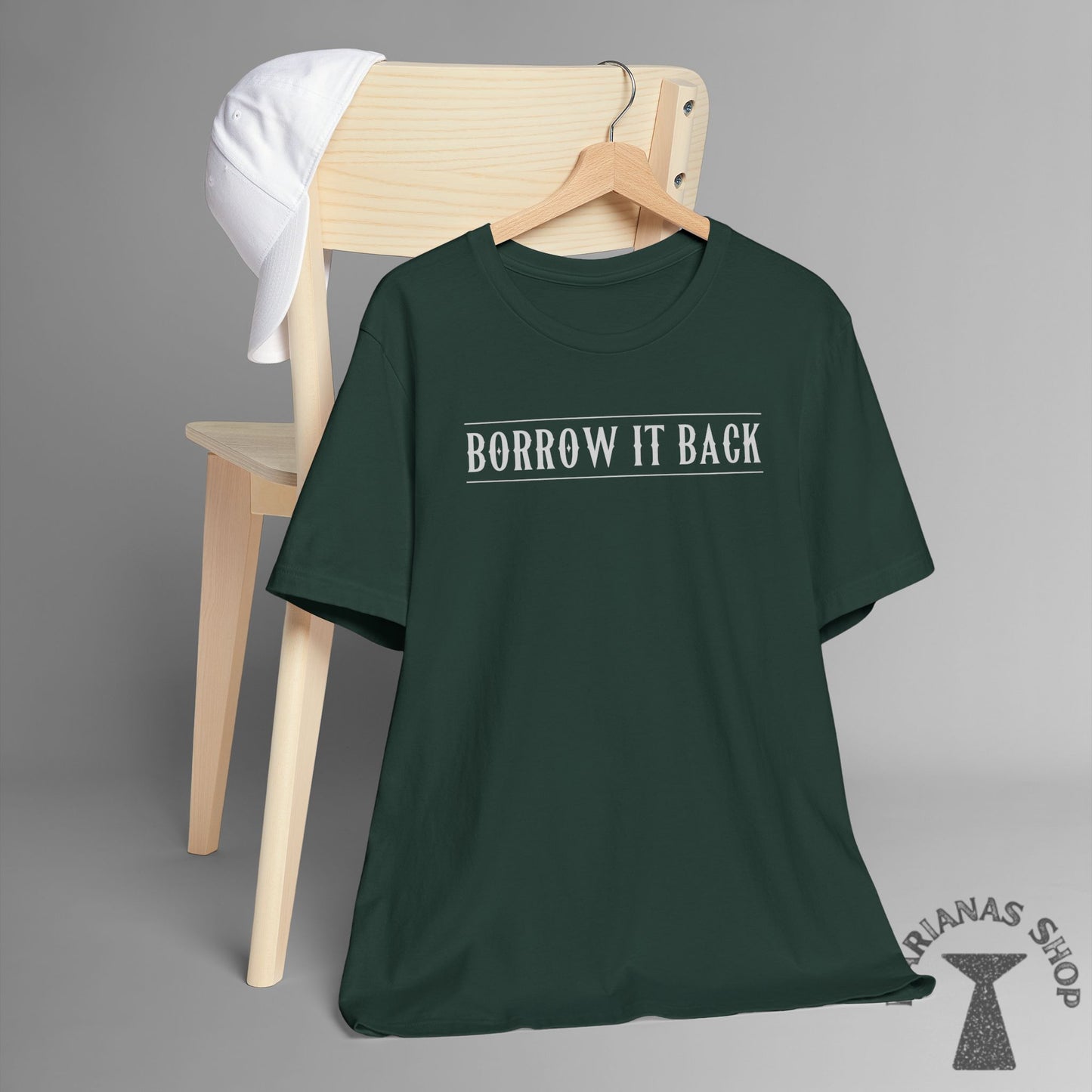 Borrow It Back Chamorro Phrase Shirt Celebrate Chamorru Culture with Fun Island Sayings Tshirt Guam Saipan Tinian Rota Marianas T-shirt - Marianas Shop