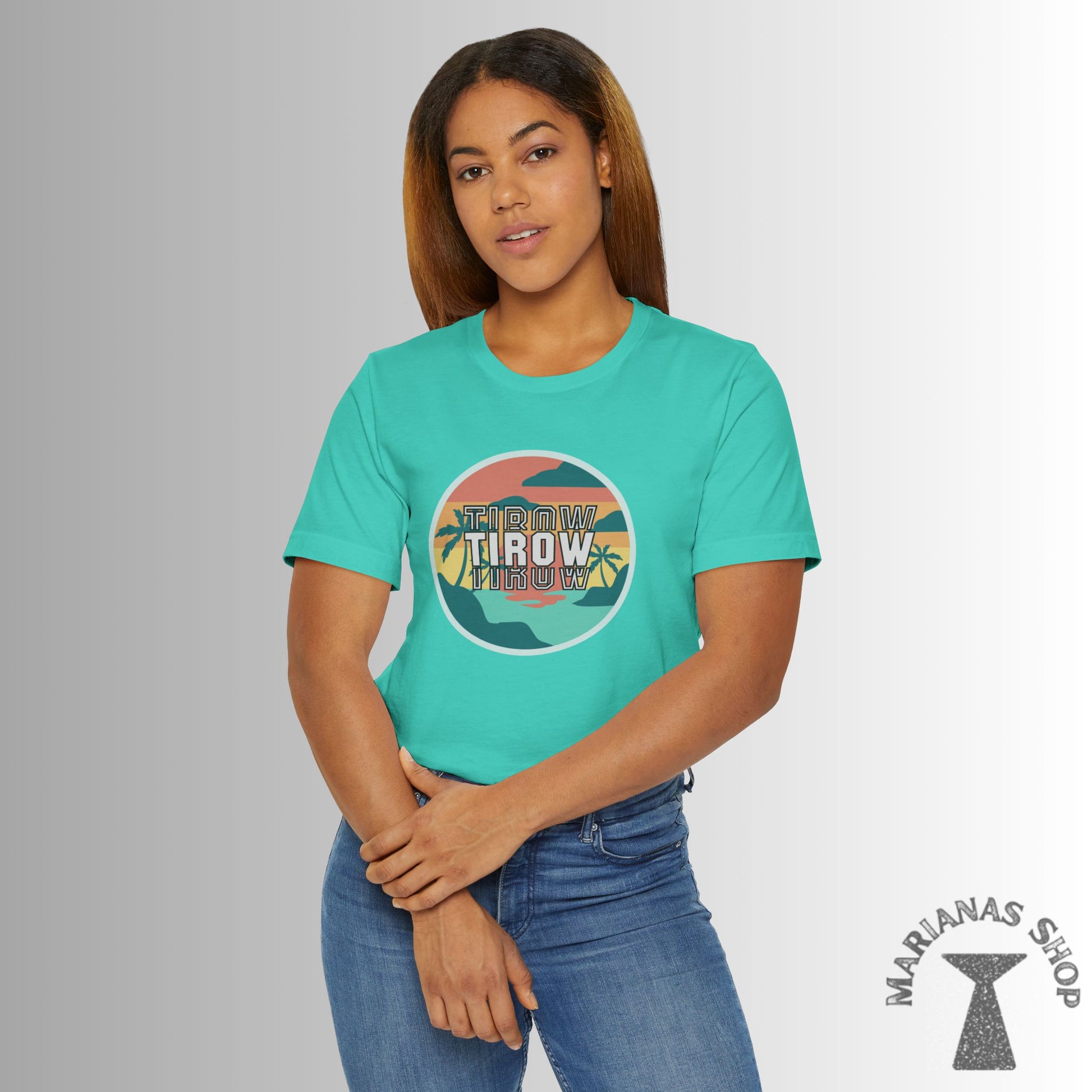 Tirow Marianas Shirt Carolinian T-shirt Saipan Tinian Rota CNMI Tshirt - Marianas Shop