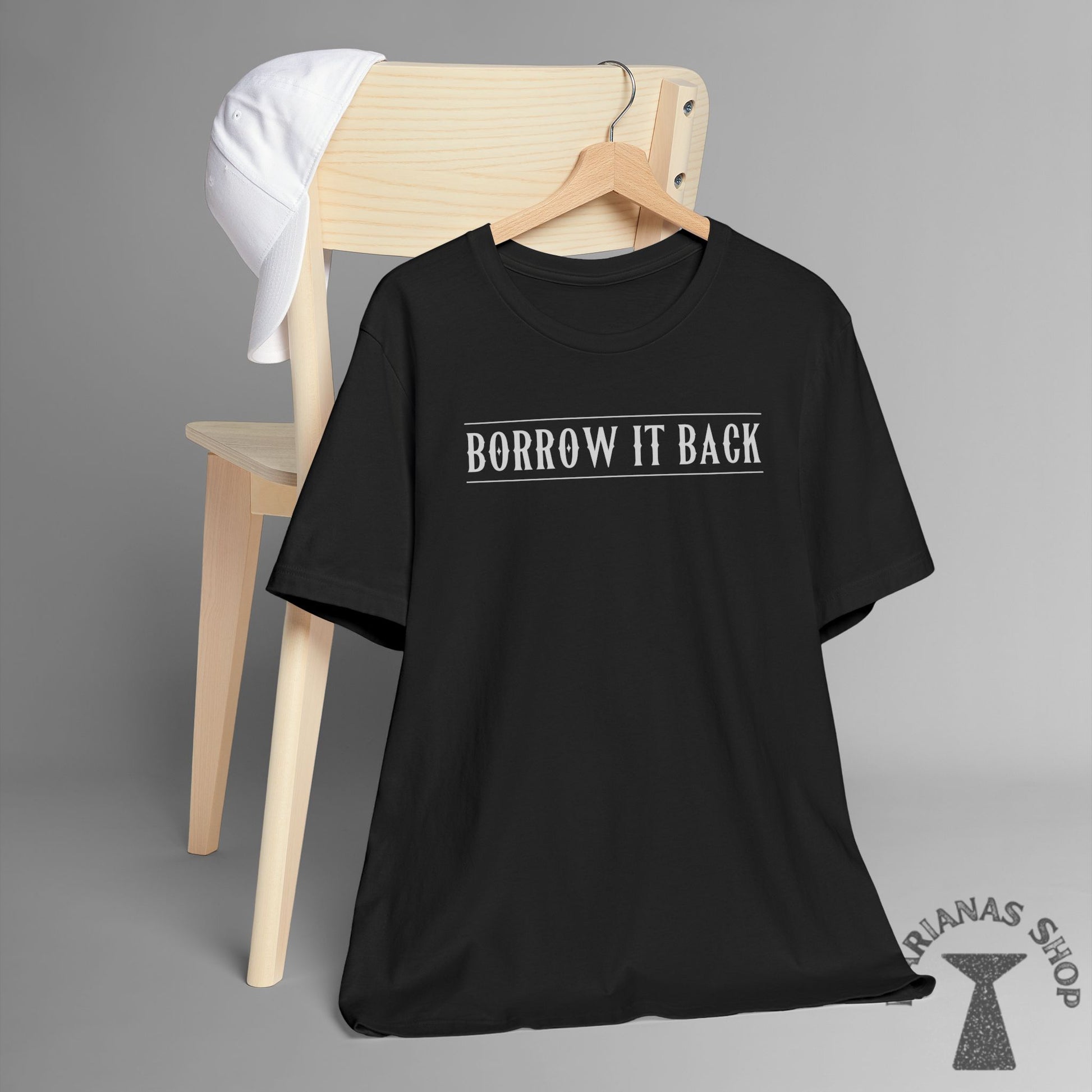 Borrow It Back Chamorro Phrase Shirt Celebrate Chamorru Culture with Fun Island Sayings Tshirt Guam Saipan Tinian Rota Marianas T-shirt - Marianas Shop