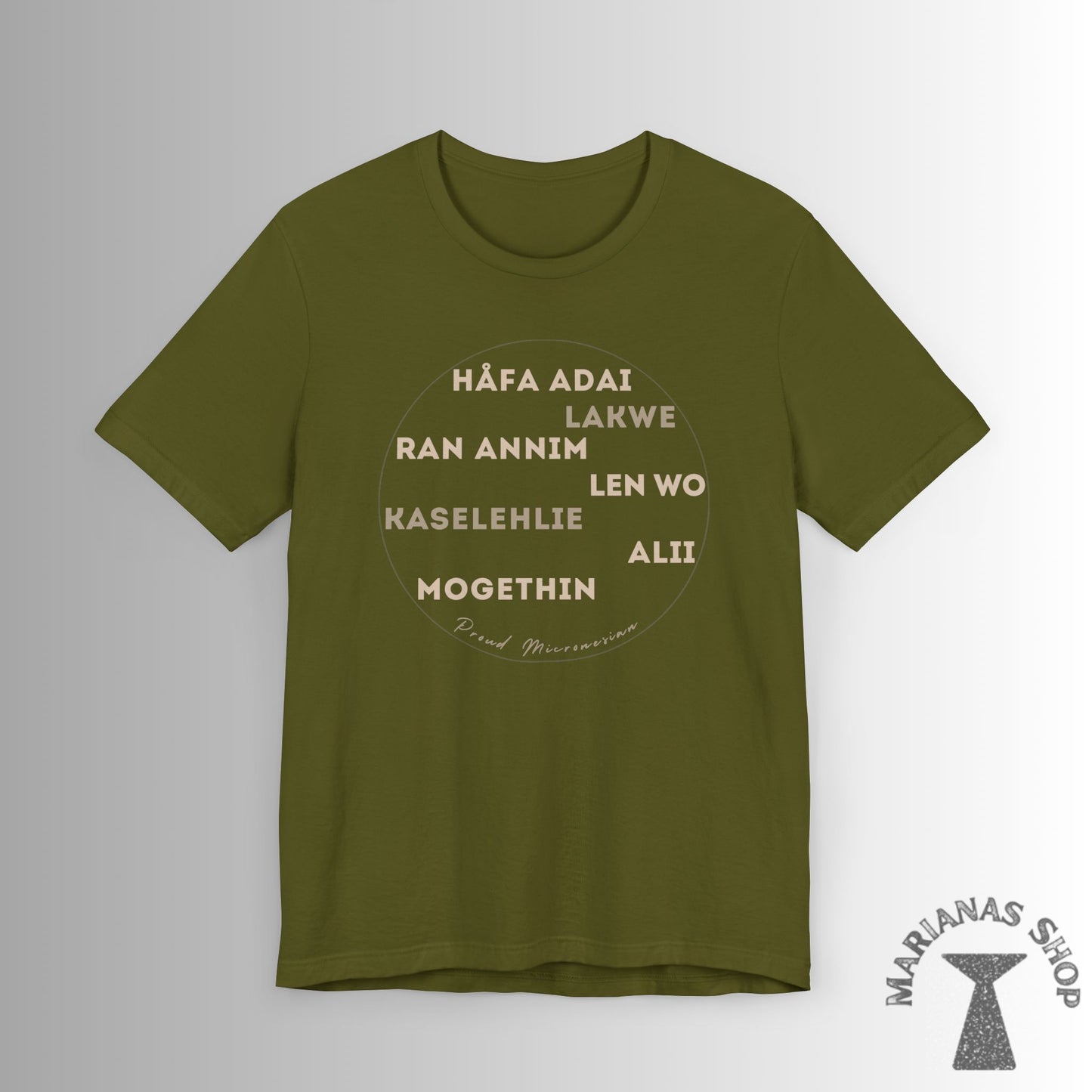 Hello Håfa adai Micronesia Shirt Ran annim Lakwe Len wo Kaselehlie Mogethin Alii Saipan Guam Kosrae Palau Marshals Yap Chuuk Pohnpei Hafa - Marianas Shop