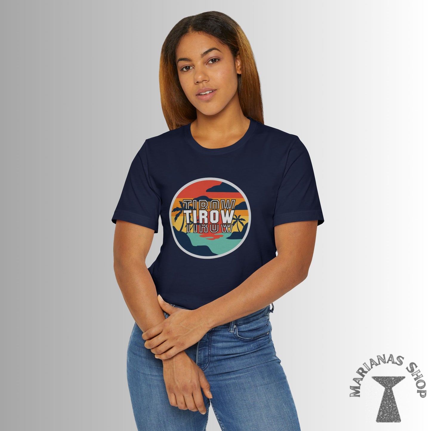 Tirow Marianas Shirt Carolinian T-shirt Saipan Tinian Rota CNMI Tshirt - Marianas Shop