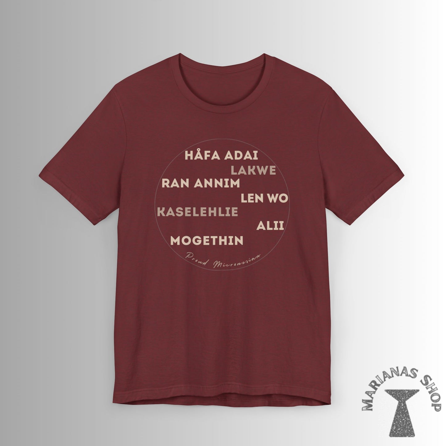 Hello Håfa adai Micronesia Shirt Ran annim Lakwe Len wo Kaselehlie Mogethin Alii Saipan Guam Kosrae Palau Marshals Yap Chuuk Pohnpei Hafa - Marianas Shop
