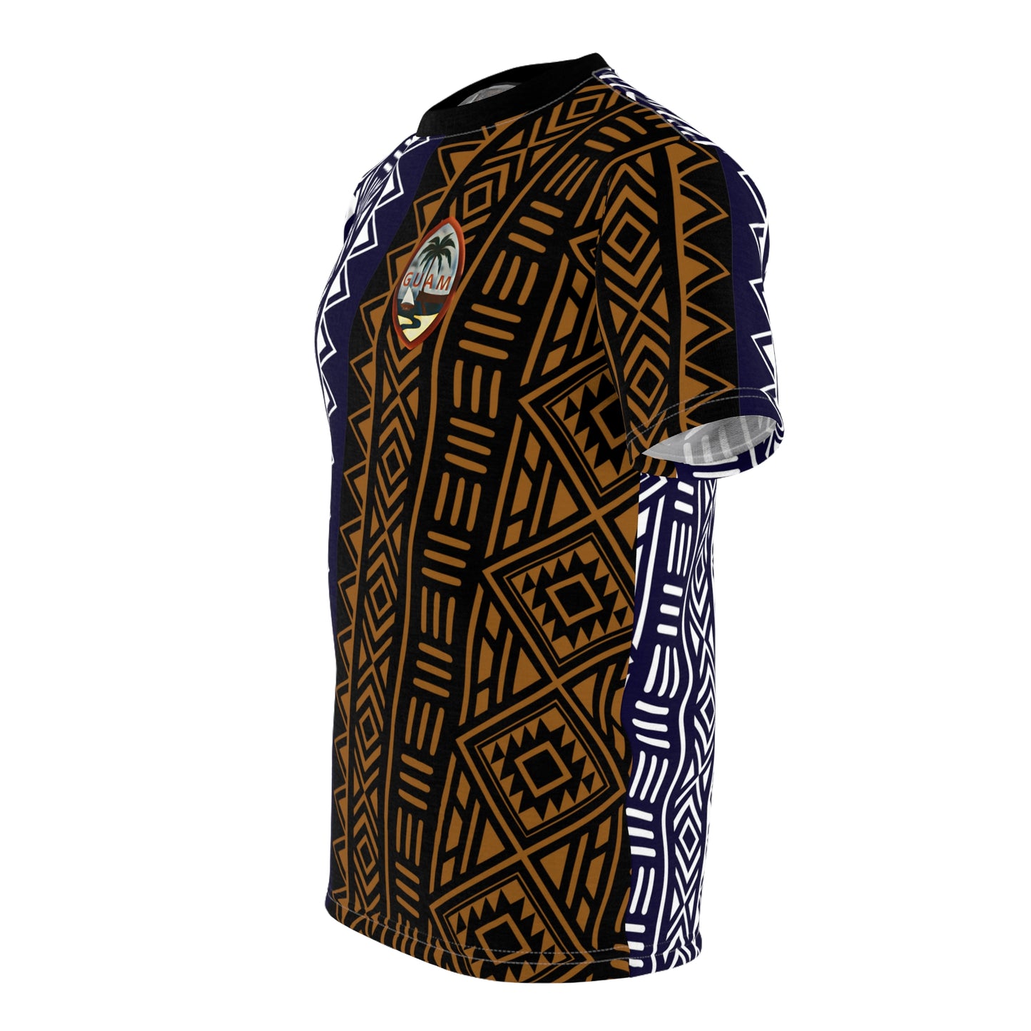 Guam Logo Tribal Print Shirt - Marianas Shop