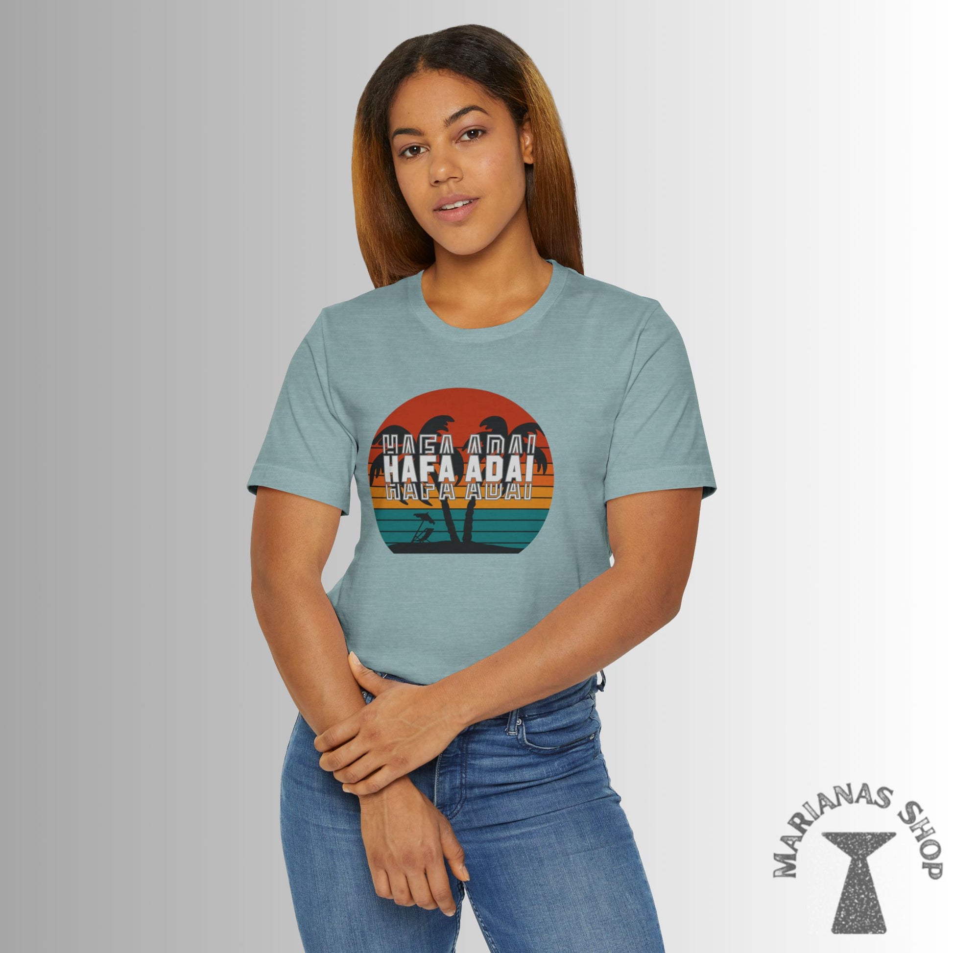 Hafa Adai Guam Marianas Shirt Guamanian Chamorro T-shirt Saipan Tinian Rota CNMI Tshirt - Marianas Shop