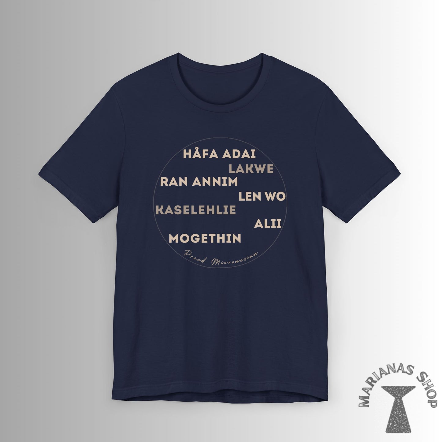 Hello Håfa adai Micronesia Shirt Ran annim Lakwe Len wo Kaselehlie Mogethin Alii Saipan Guam Kosrae Palau Marshals Yap Chuuk Pohnpei Hafa - Marianas Shop