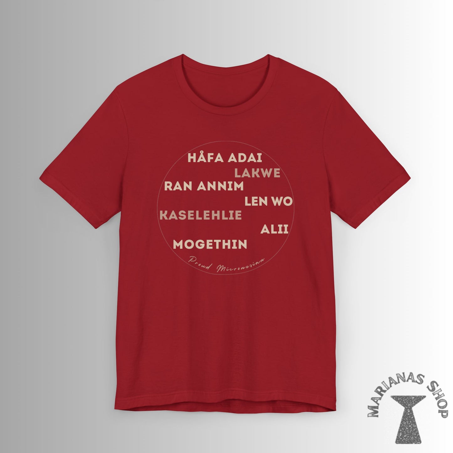 Hello Håfa adai Micronesia Shirt Ran annim Lakwe Len wo Kaselehlie Mogethin Alii Saipan Guam Kosrae Palau Marshals Yap Chuuk Pohnpei Hafa - Marianas Shop
