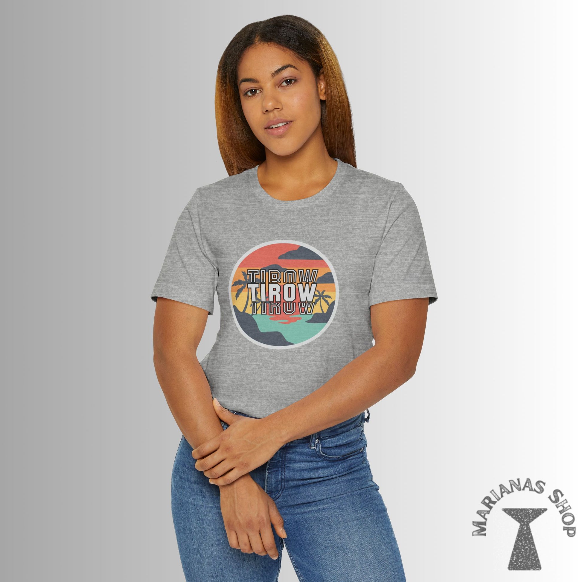 Tirow Marianas Shirt Carolinian T-shirt Saipan Tinian Rota CNMI Tshirt - Marianas Shop
