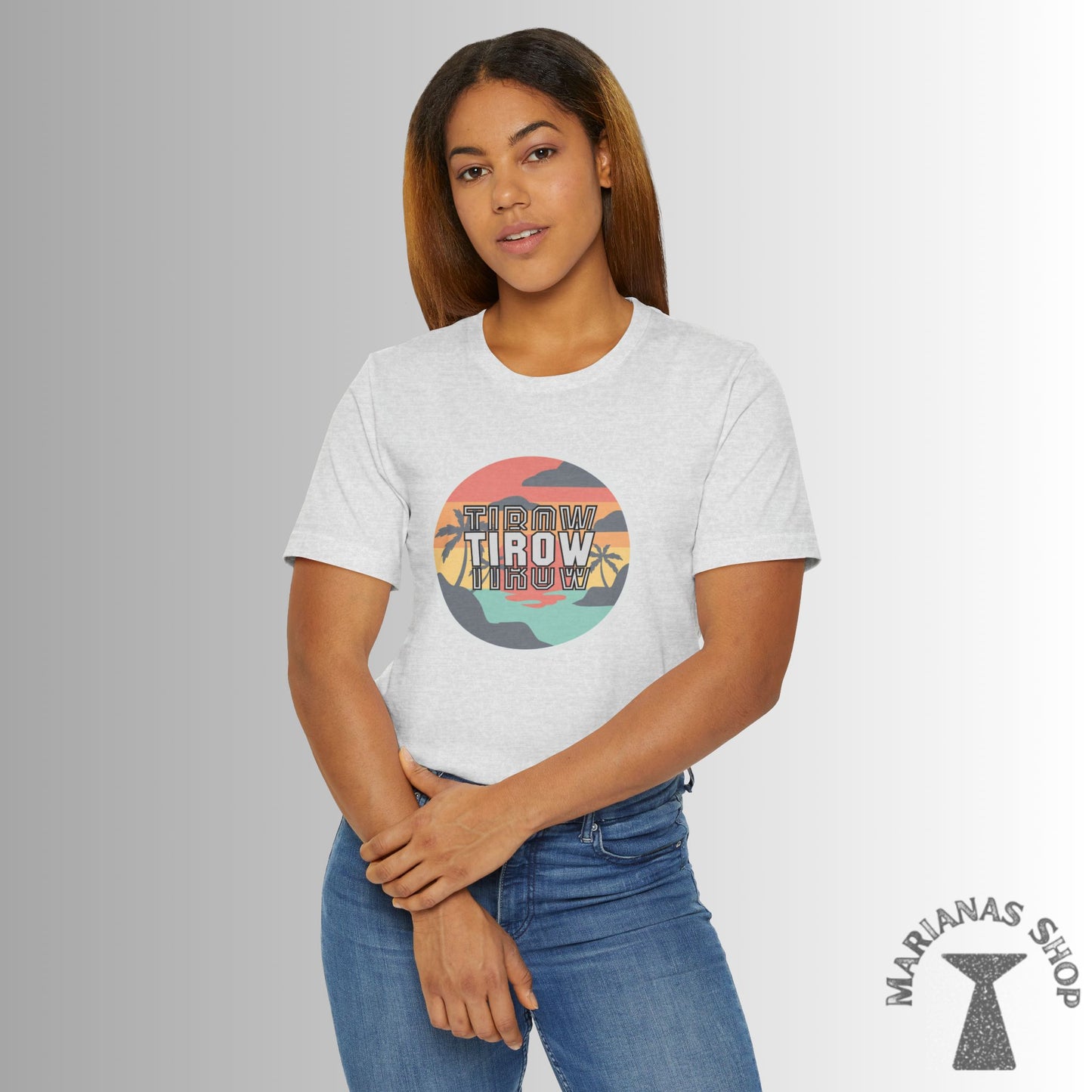 Tirow Marianas Shirt Carolinian T-shirt Saipan Tinian Rota CNMI Tshirt - Marianas Shop