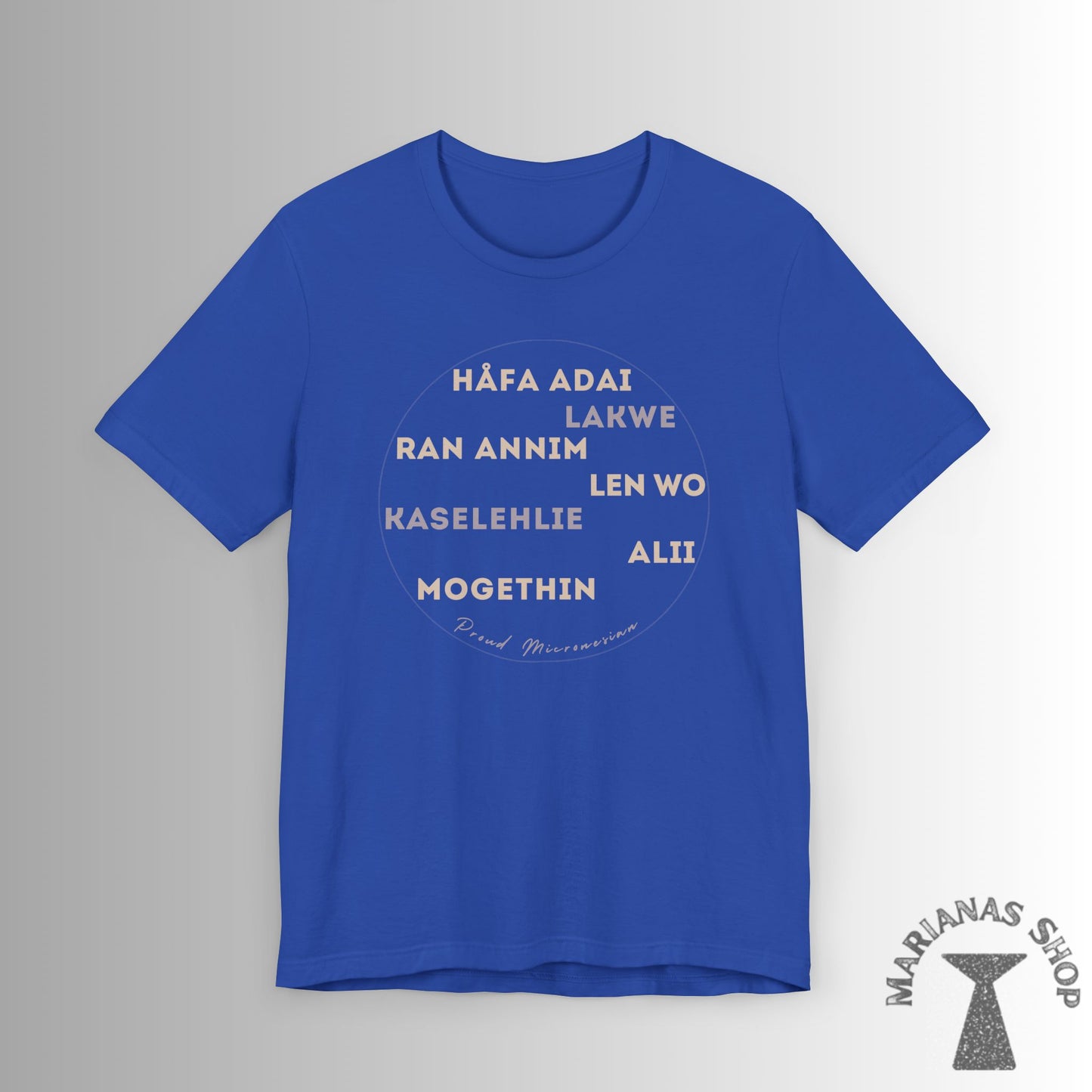 Hello Håfa adai Micronesia Shirt Ran annim Lakwe Len wo Kaselehlie Mogethin Alii Saipan Guam Kosrae Palau Marshals Yap Chuuk Pohnpei Hafa - Marianas Shop