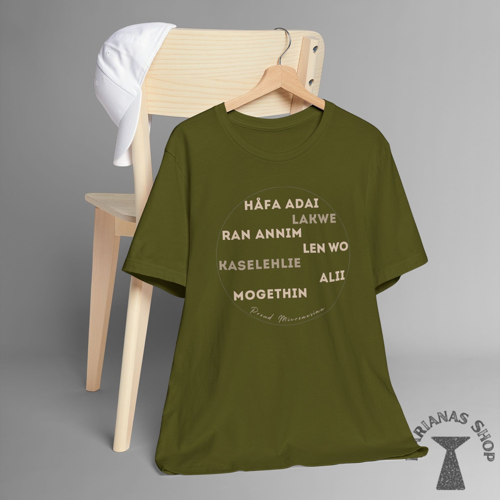 Hello Håfa adai Micronesia Shirt Ran annim Lakwe Len wo Kaselehlie Mogethin Alii Saipan Guam Kosrae Palau Marshals Yap Chuuk Pohnpei Hafa - Marianas Shop
