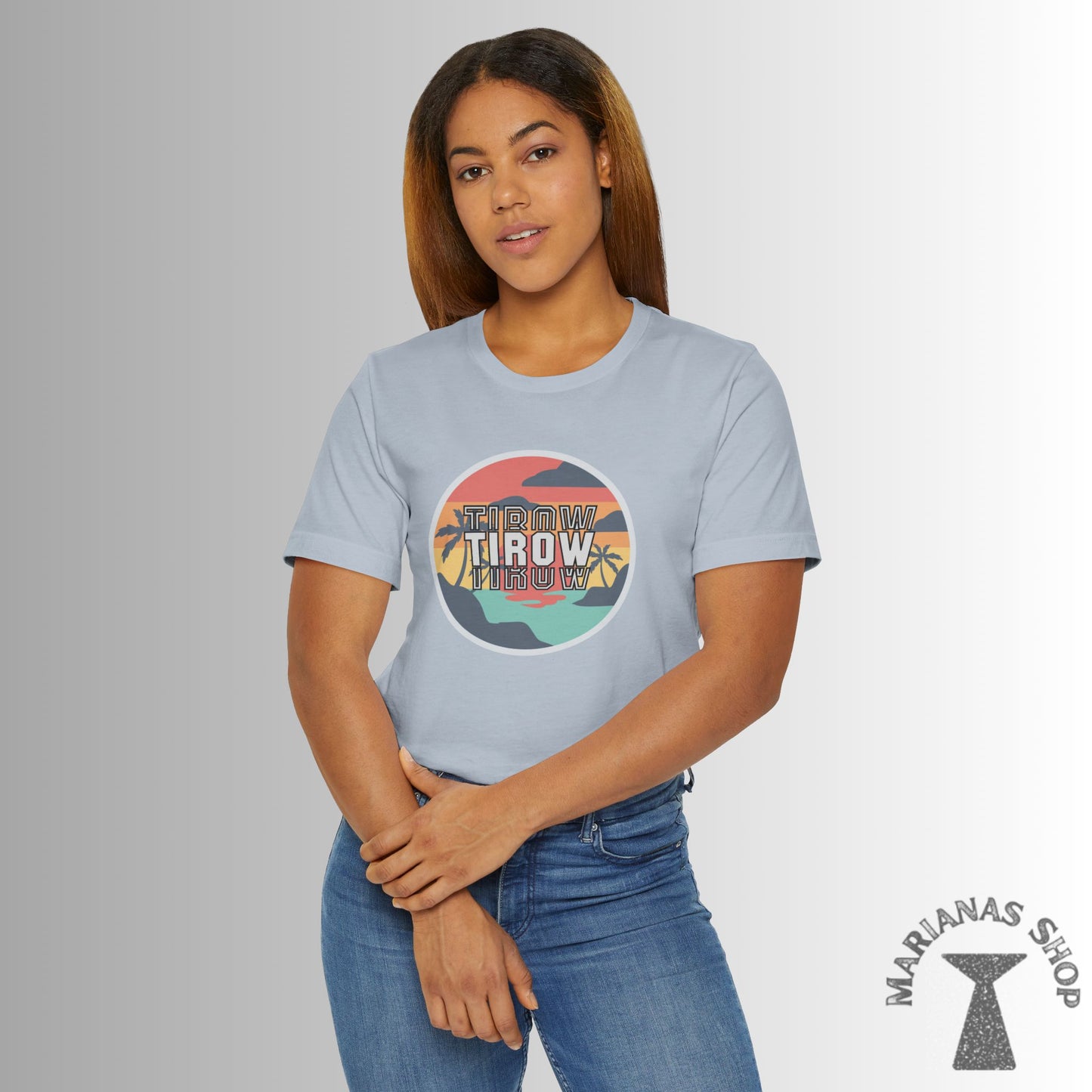 Tirow Marianas Shirt Carolinian T-shirt Saipan Tinian Rota CNMI Tshirt - Marianas Shop